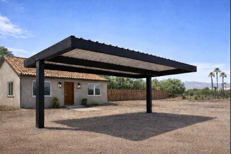 Cantilever Carport